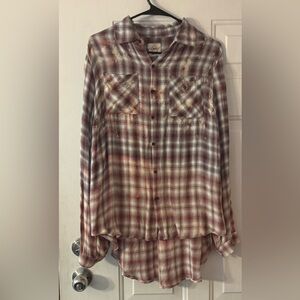 Plaid Button-Up Shirt from the Buckle